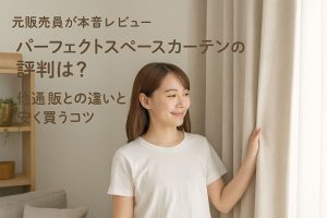 パーフェクトスペースカーテンの口コミは本当？怪しい噂・評判・失敗しない選び方を徹底解説！　アイキャッチ画像