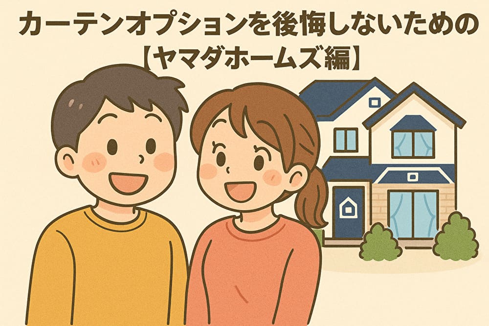 カーテンオプションを後悔しないための全知識【ヤマダホームズ編】のアイキャッチ画像