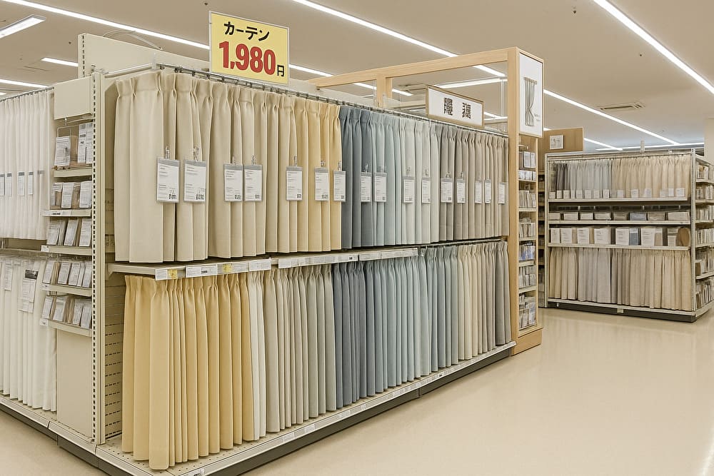 カインズ強み：低価格で買いやすく実物を確認しながら選べる売り場